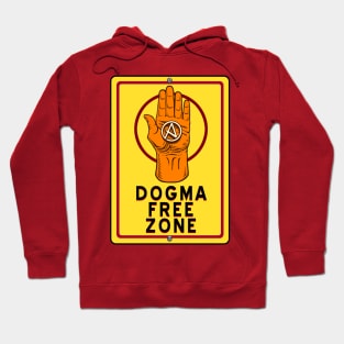 Dogma Free Zone Palm Sign Hoodie